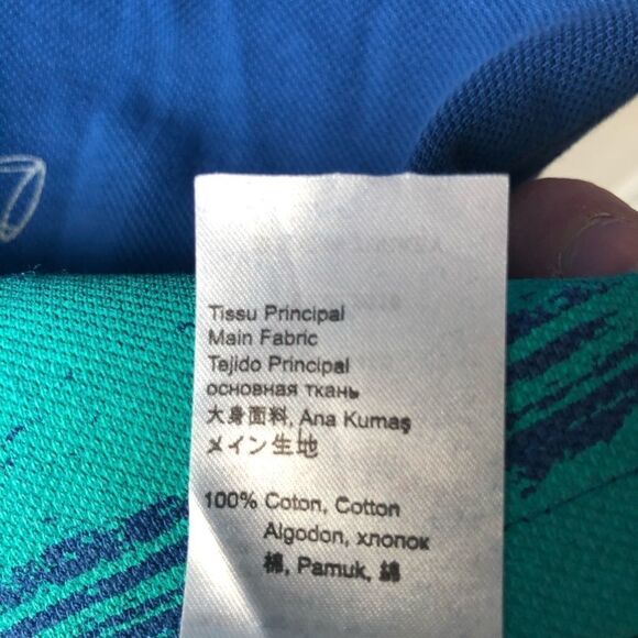 Paul Smith Blue Polo with Bicycle Design - Picture 7 of 8